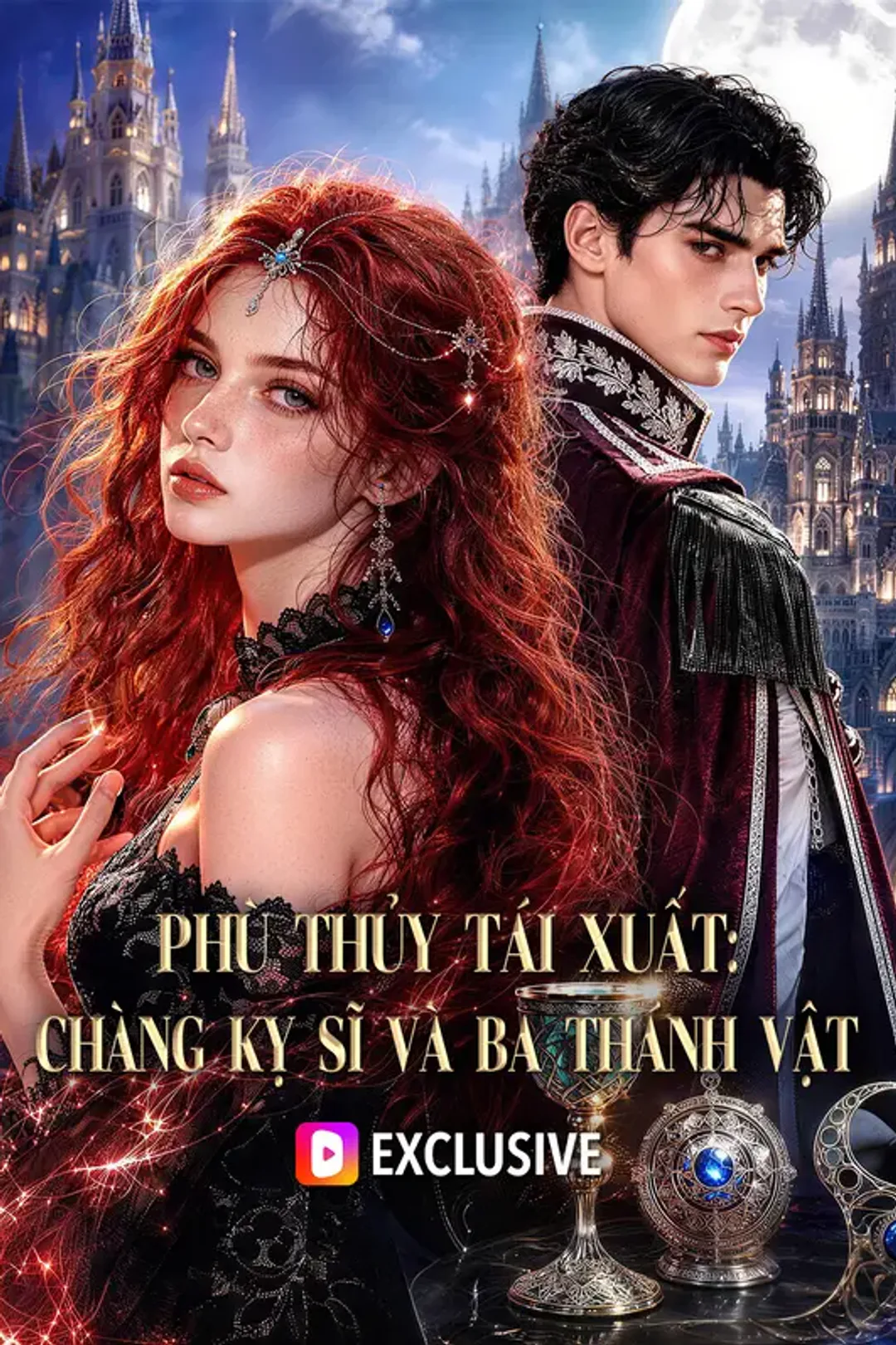 Poster phim Phù Thủy Tái Xuất: Chàng Kỵ Sĩ Và Ba Thánh Vật