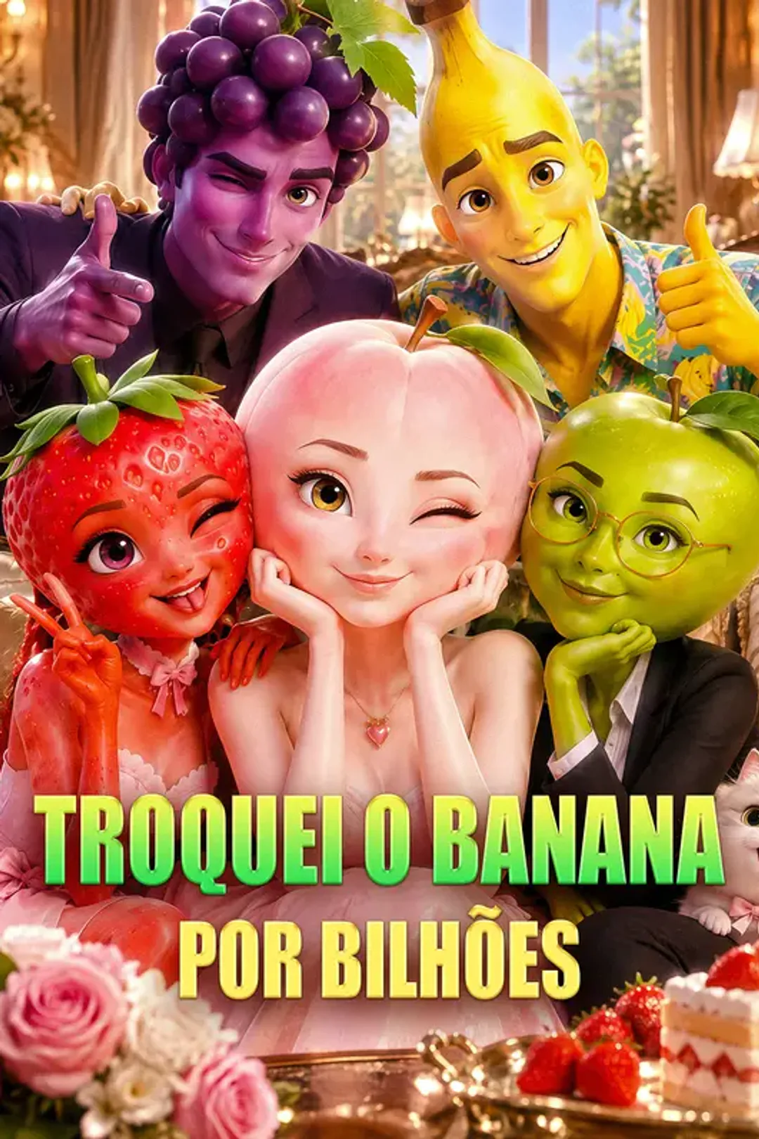 Pôster de Troquei o Banana por Bilhões