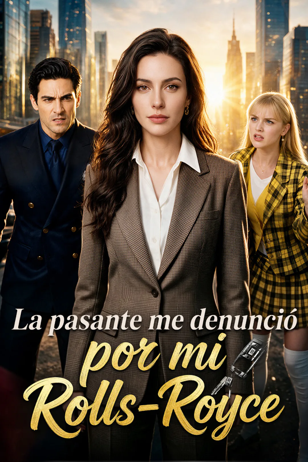 Póster de La pasante me denunció por mi Rolls-Royce