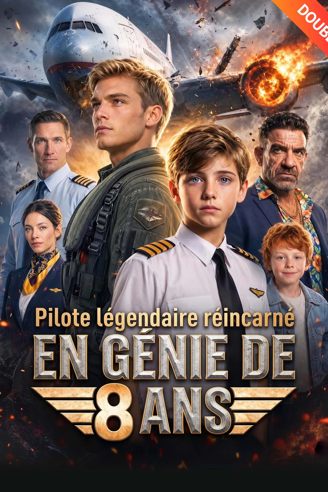 Affiche de Pilote légendaire réincarné en génie de 8 ans