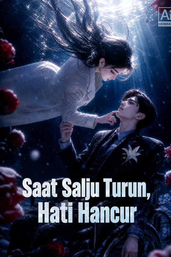 Poster Saat Salju Turun, Hati Hancur