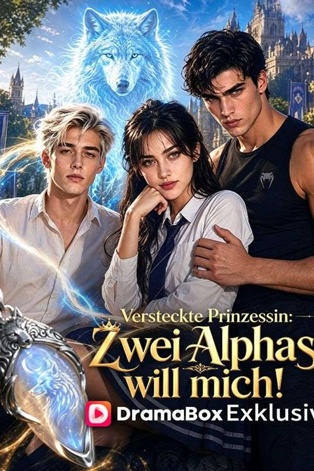 Poster von Versteckte Prinzessin: Zwei Alphas wollen mich!