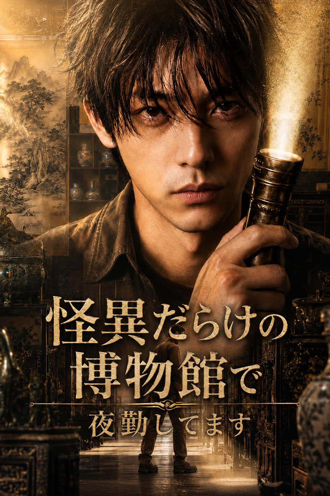 怪異だらけの博物館で夜勤してますのポスター