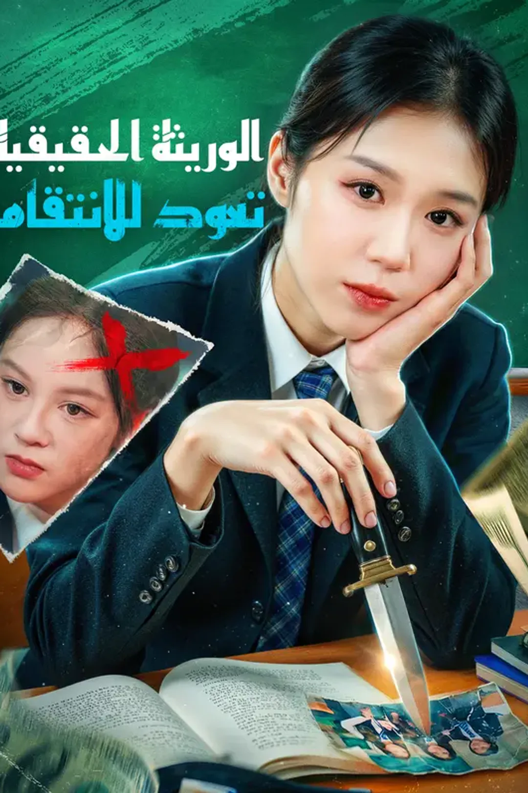 ملصق مسلسل «الوريثة الحقيقية تعود للانتقام(بالعربية)»