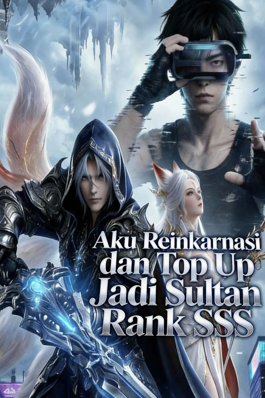 Poster Aku Reinkarnasi dan Top Up Jadi Sultan Rank SSS