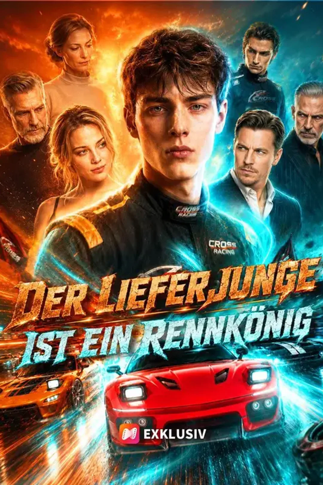 Poster von (Synchro) Der Lieferjunge ist ein Rennkönig