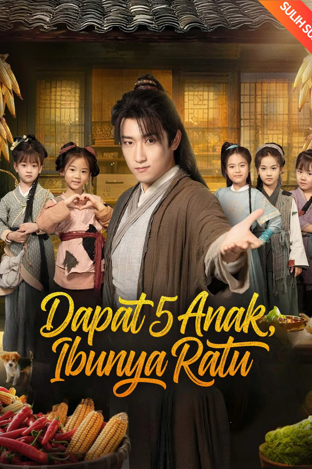 Poster Dapat 5 Anak, Ibunya Ratu
