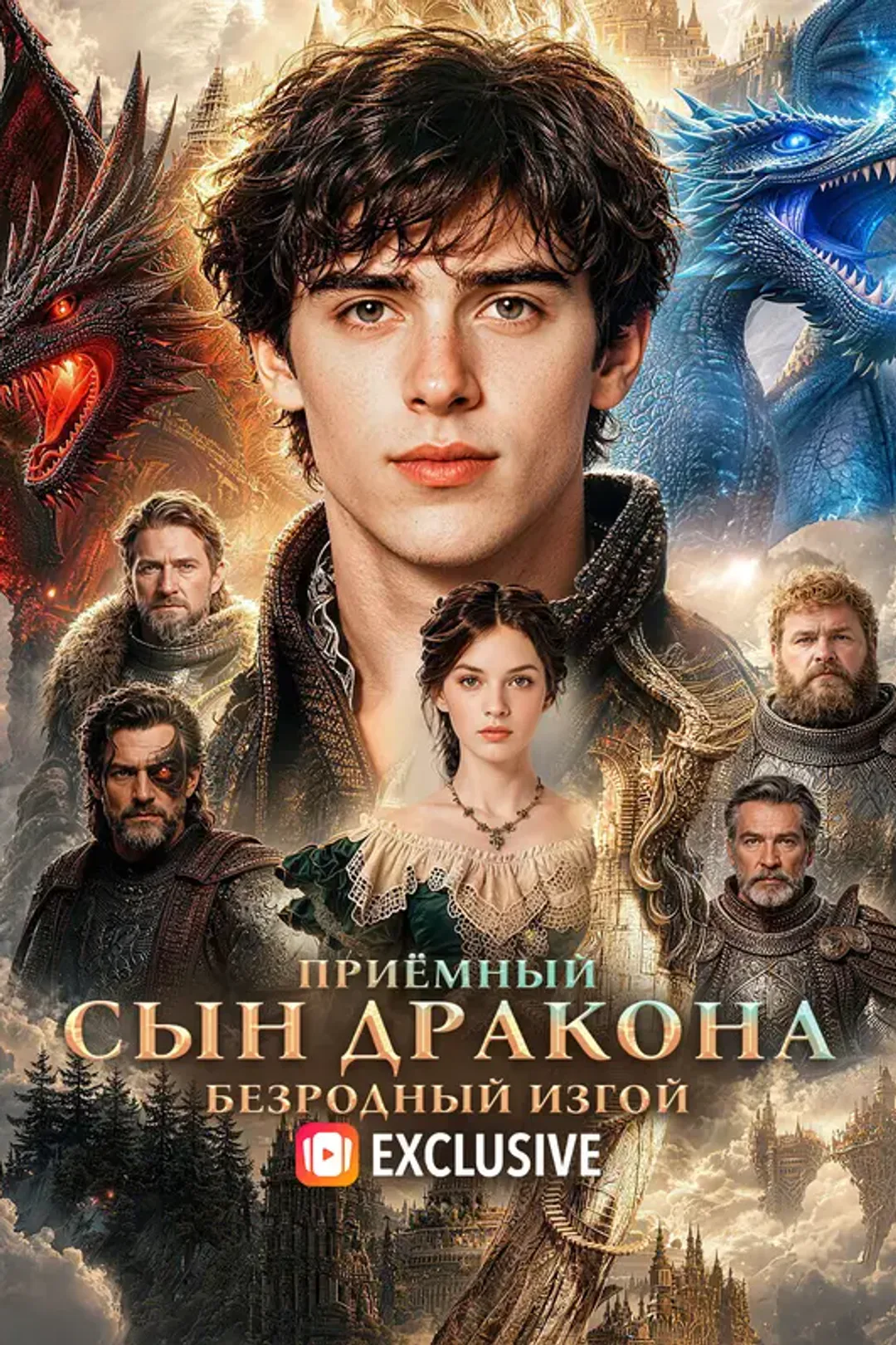Постер сериала «Приёмный сын дракона: Безродный изгой»