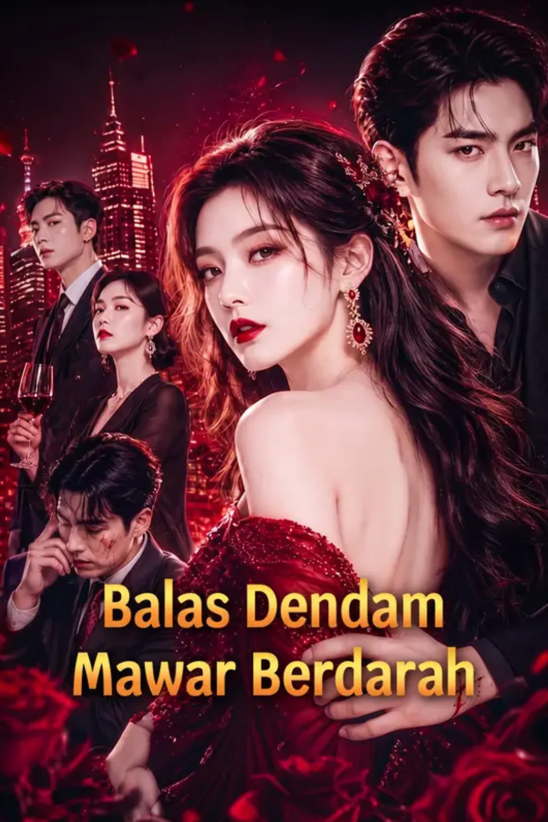 Poster Balas Dendam Mawar Berdarah