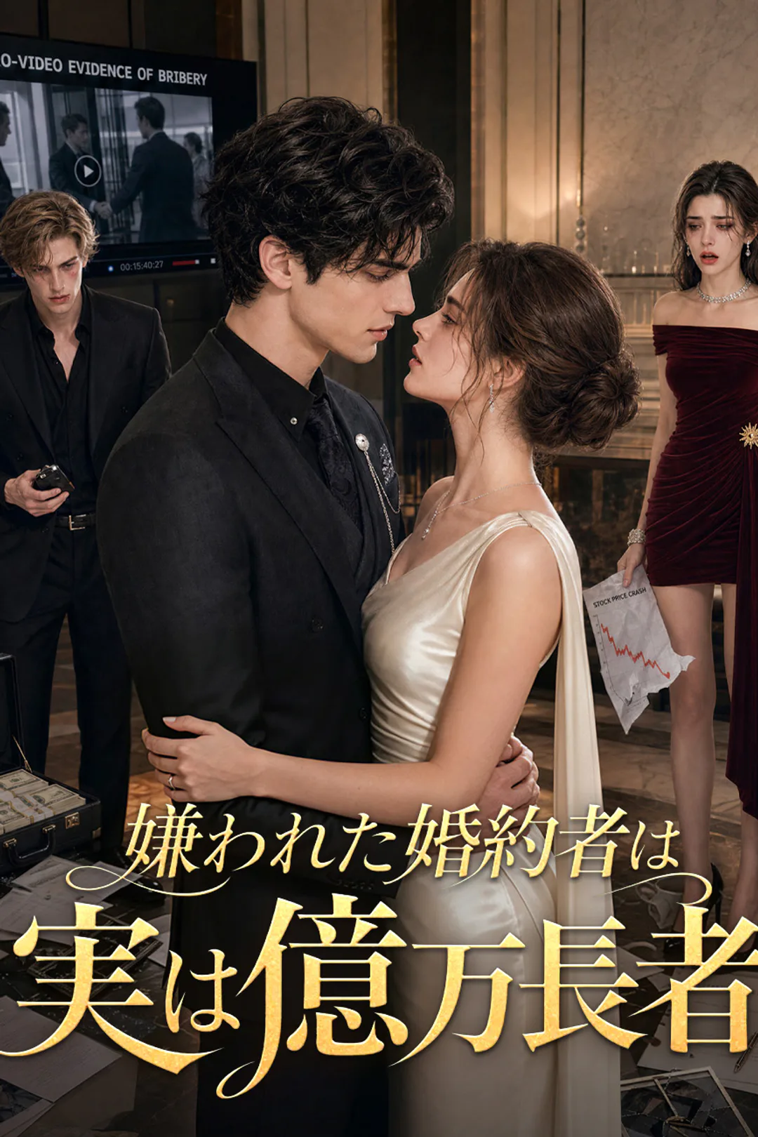 嫌われた婚約者は、実は億万長者のポスター