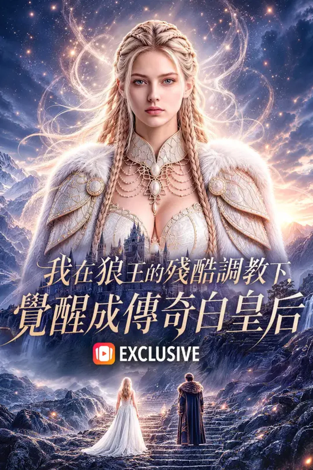 《我在狼王的殘酷調教下，覺醒成傳奇白皇后》海報