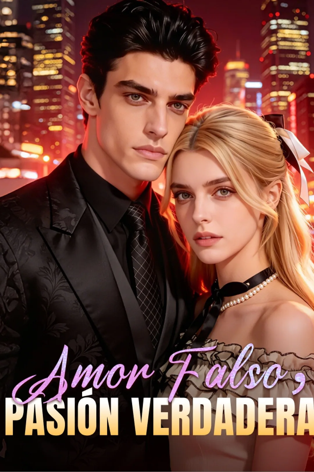 Póster de Amor Falso, Pasión Verdadera