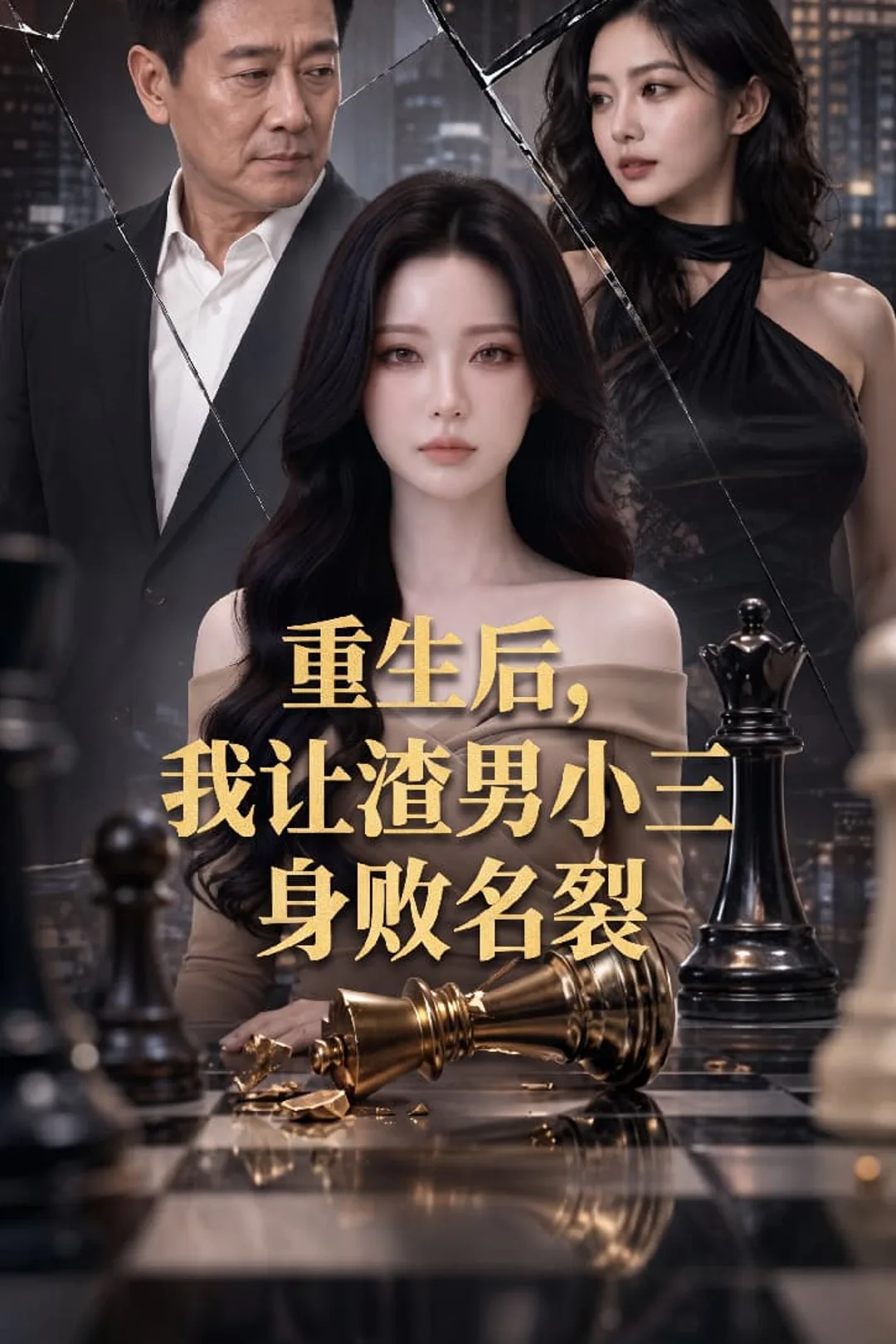 《重生後,我讓渣男小三身敗名裂》海報