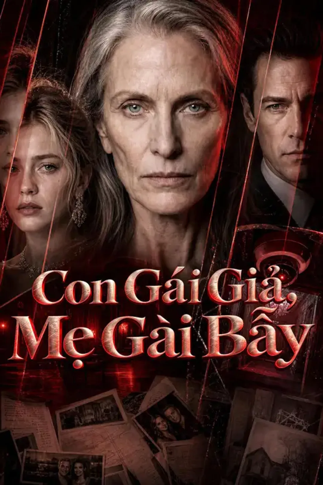 Poster phim Con Gái Giả, Mẹ Gài Bẫy