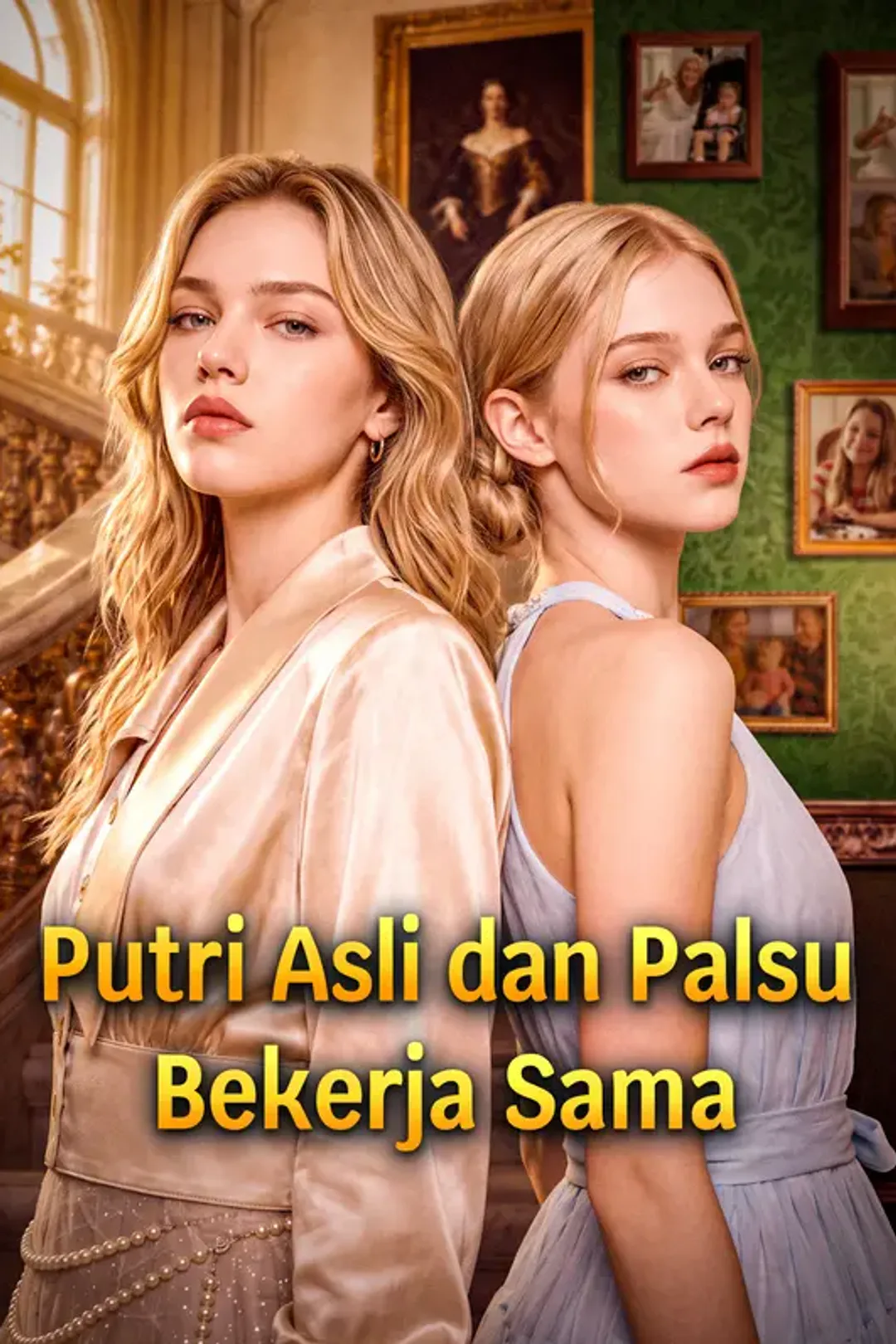 Poster Putri Asli dan Palsu Bekerja Sama