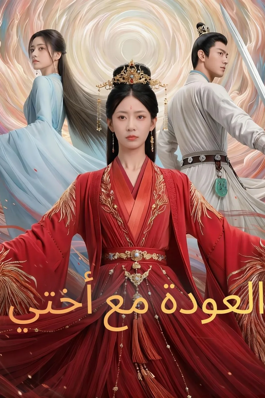 ملصق مسلسل «العودة مع أختي»