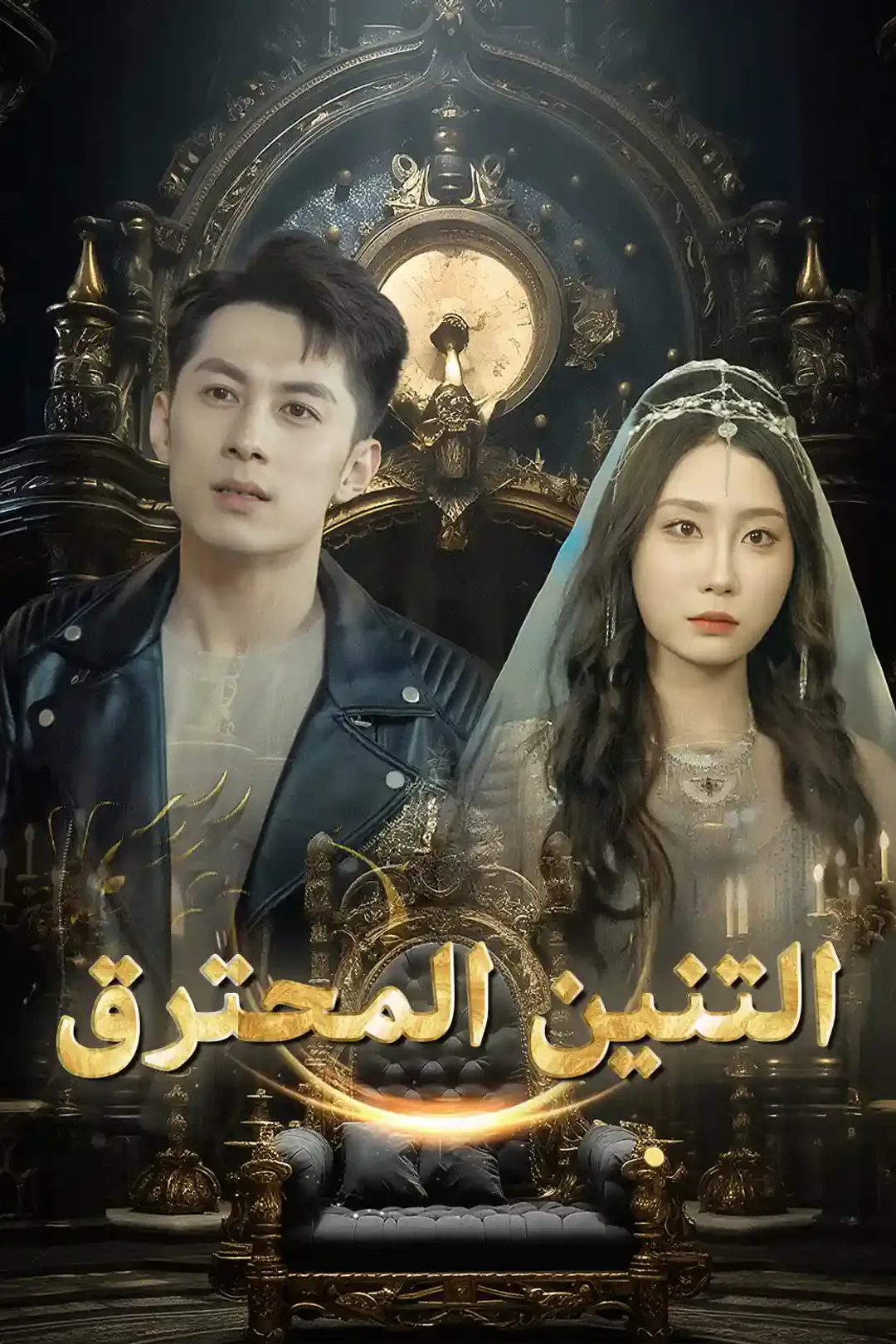 ملصق مسلسل «التنين المحترق»