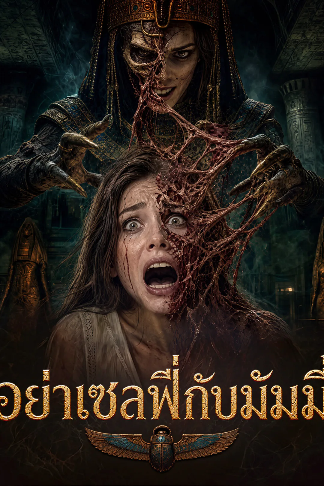 โปสเตอร์ อย่าเซลฟี่กับมัมมี่（ฉบับพากย์ ）