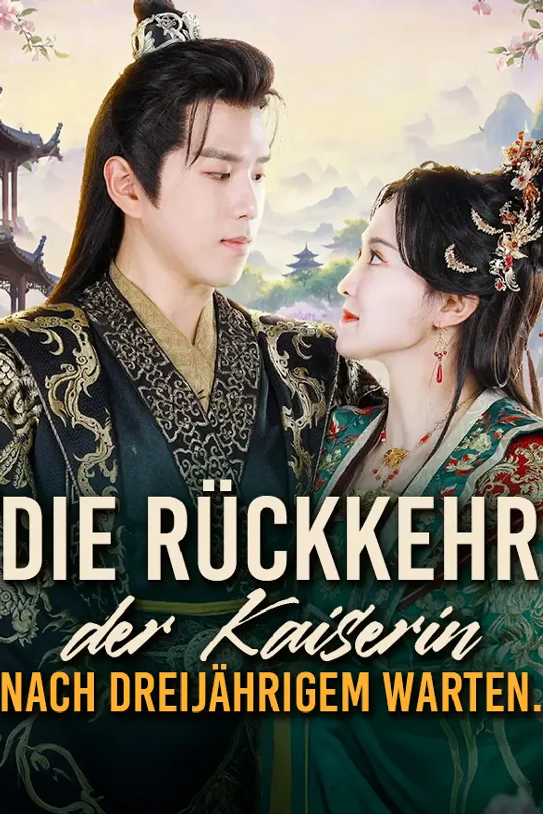 Poster von Die Rückkehr der Kaiserin nach dreijährigem Warten