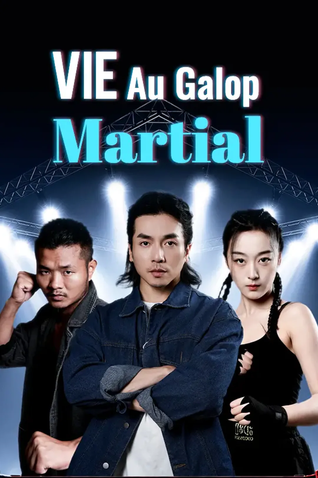 Affiche de Vie au galop martial