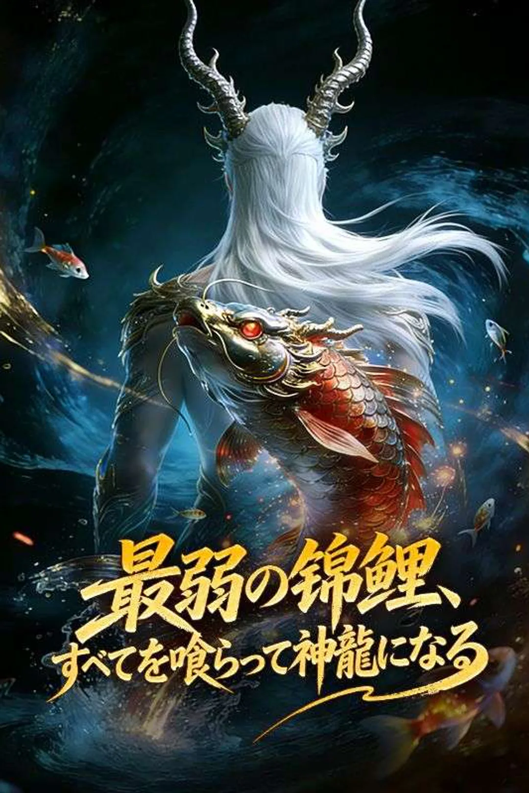 最弱の錦鯉、すべてを喰らって神龍になるのポスター