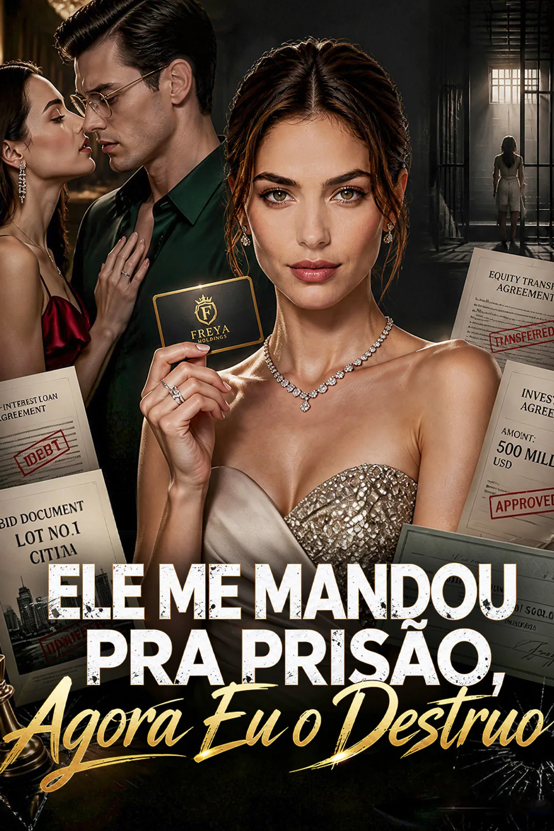 Pôster de Ele Me Mandou pra Prisão, Agora Eu o Destruo