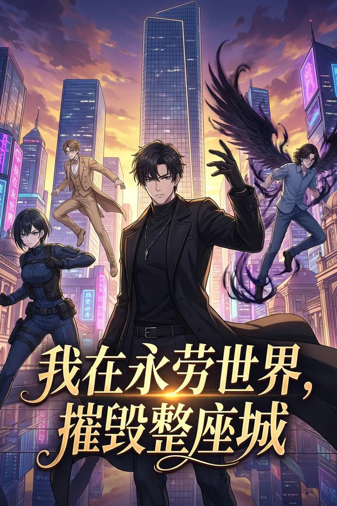 《我在永劳世界摧毁整座城》海报