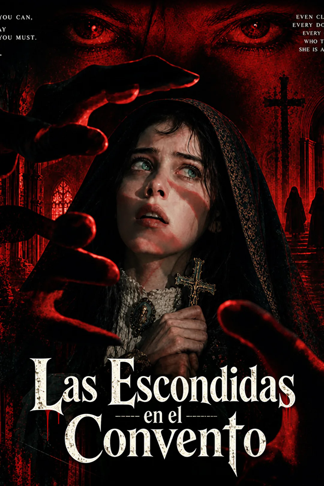 Póster de Las escondidas en el convento