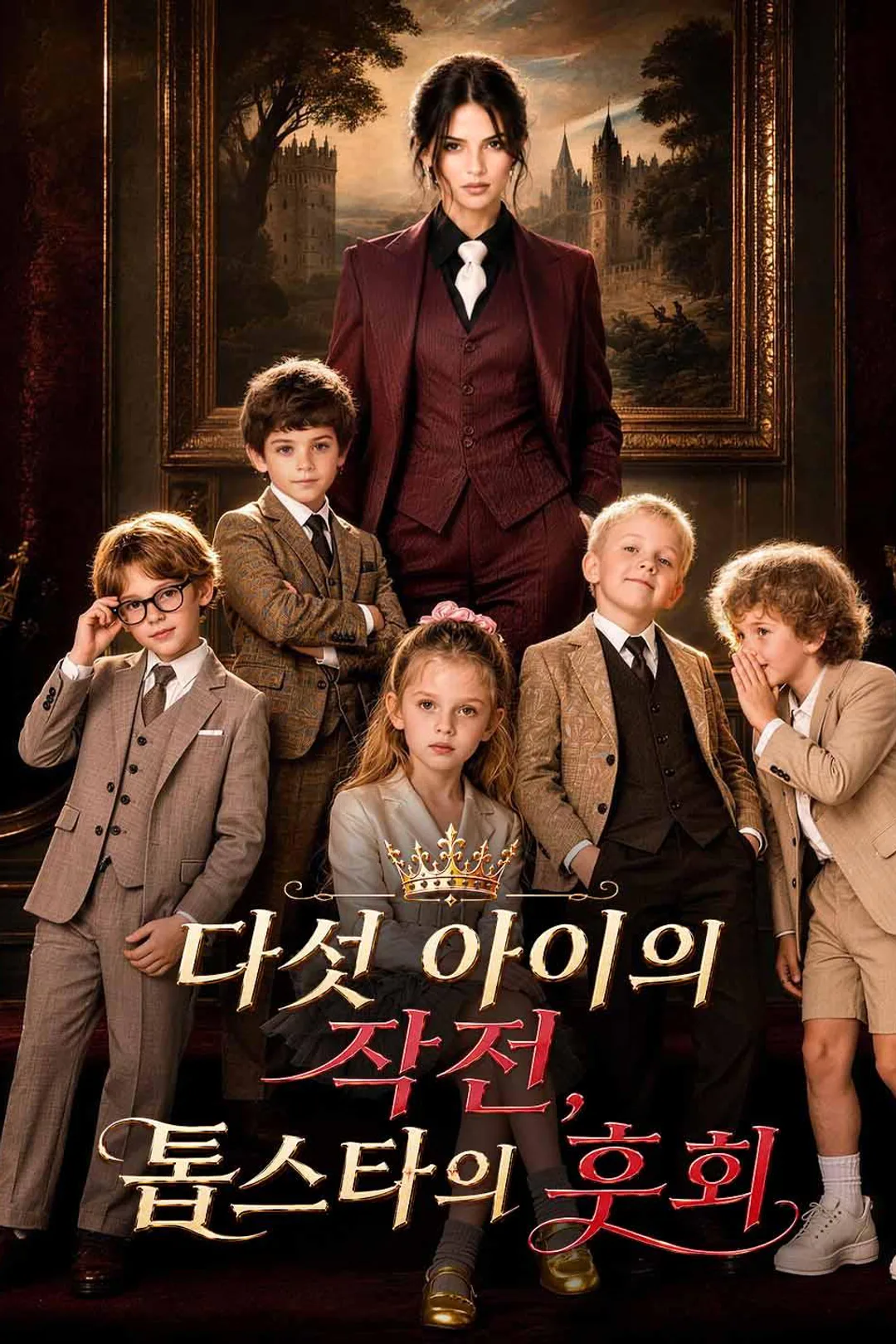 다섯 아이의 작전, 톱스타의 후회 포스터