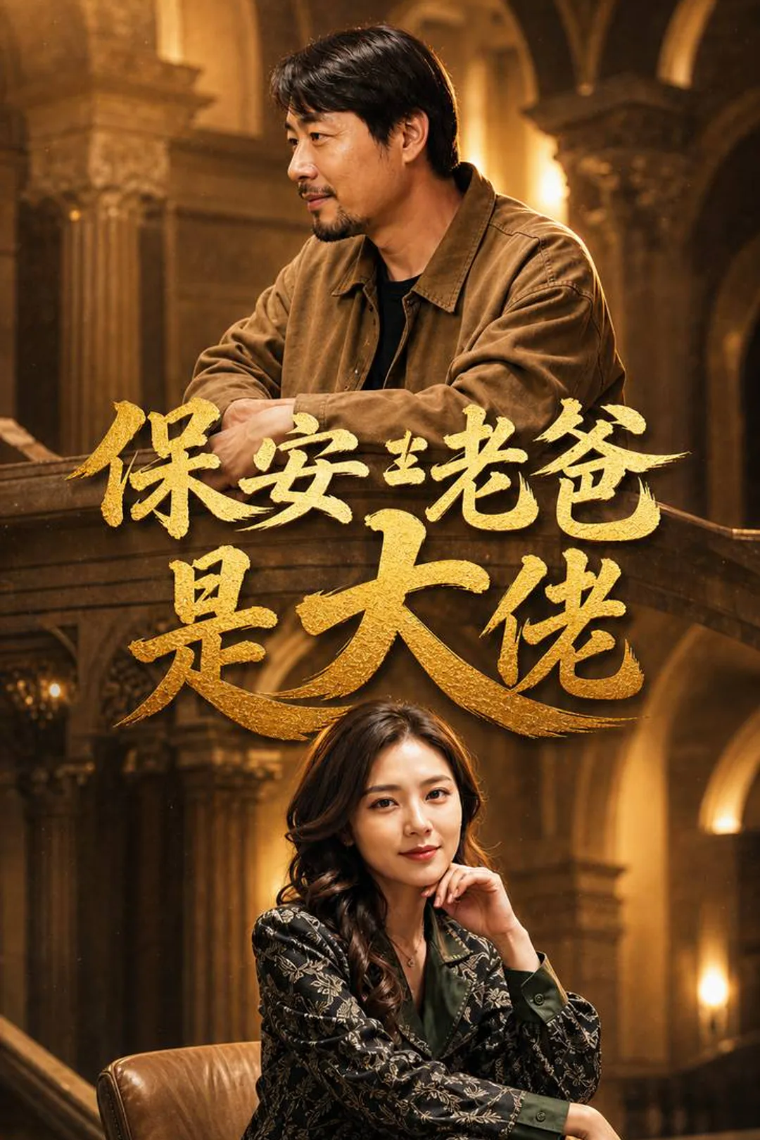 《保安老爸是大佬》海报