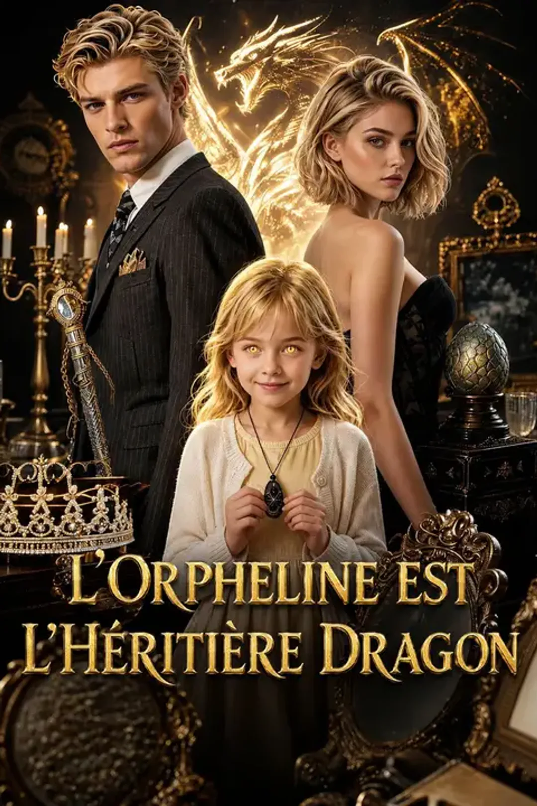 Affiche de L'orpheline est l'héritière dragon