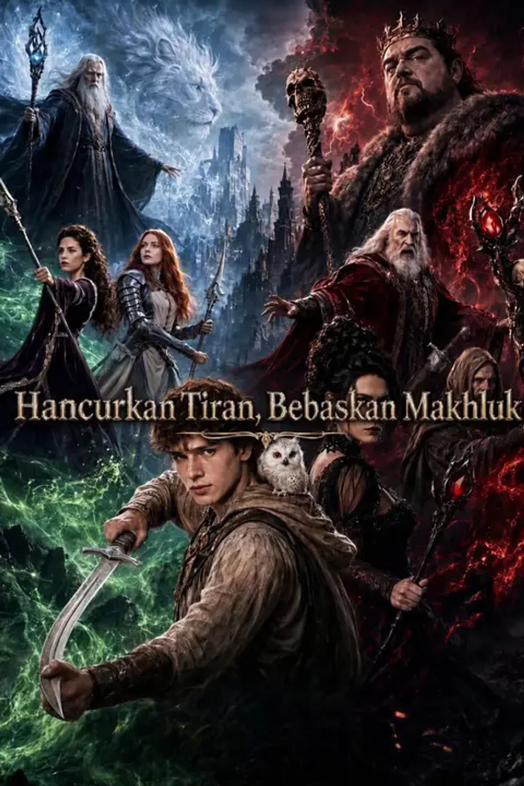 Poster Hancurkan Tiran, Bebaskan Makhluk