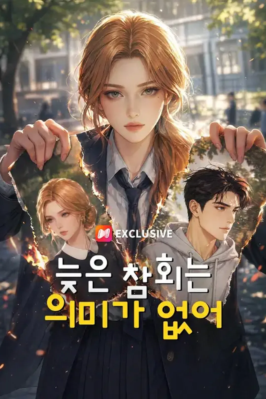 늦은 참회는 의미가 없어 포스터