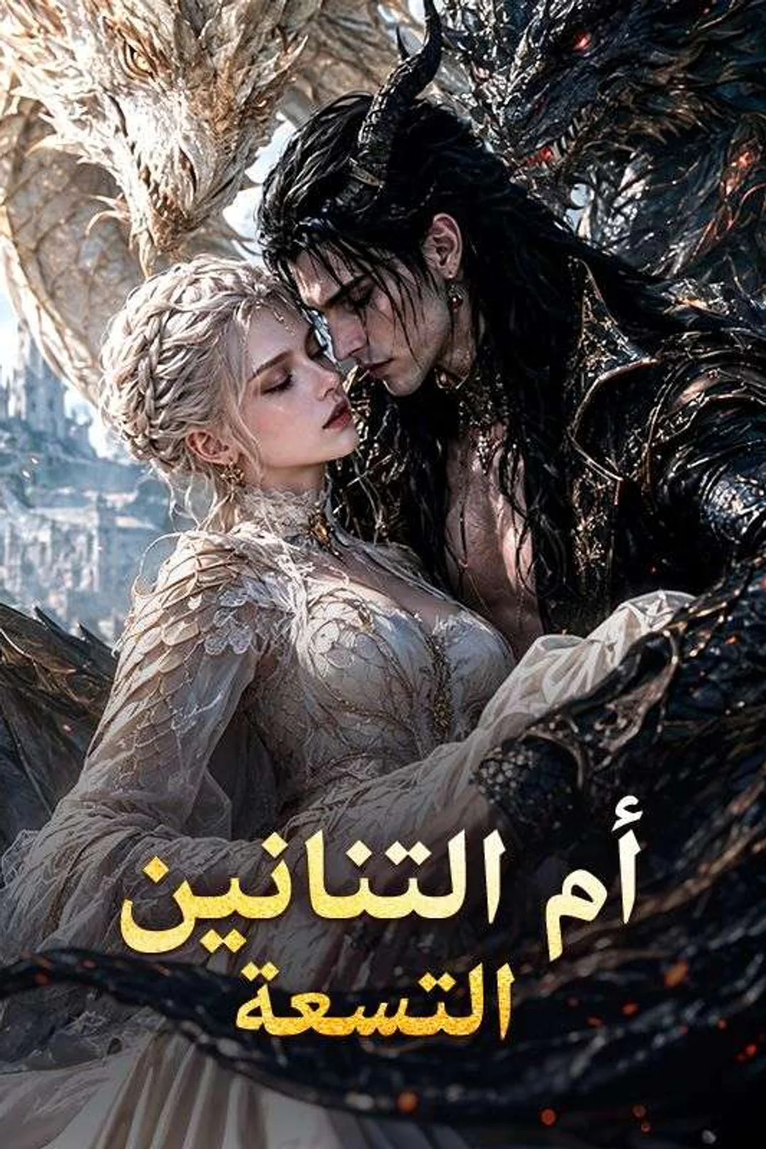 ملصق مسلسل «أم التنانين التسعة»