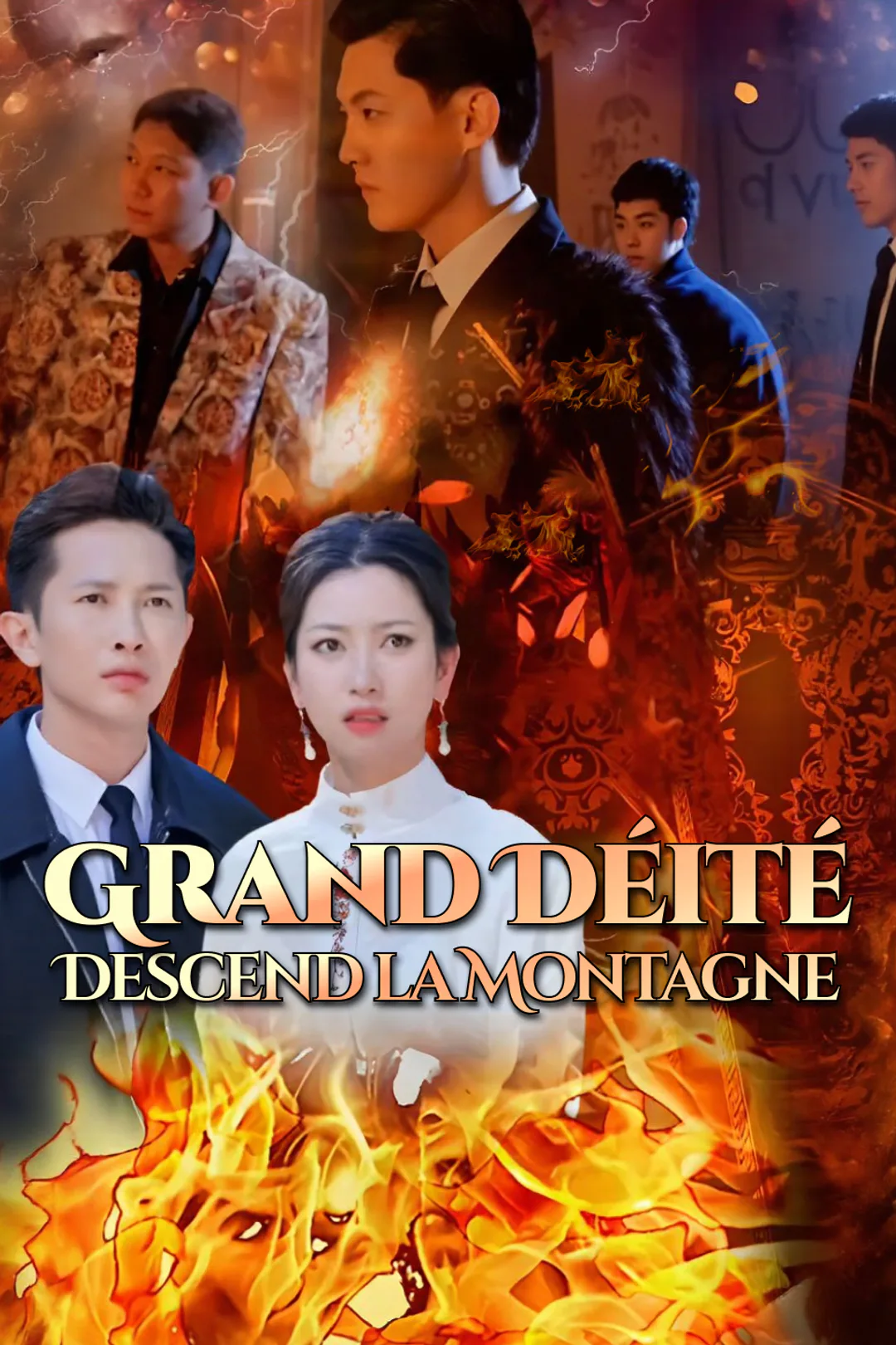 Affiche de Grand Déité Descend la Montagne