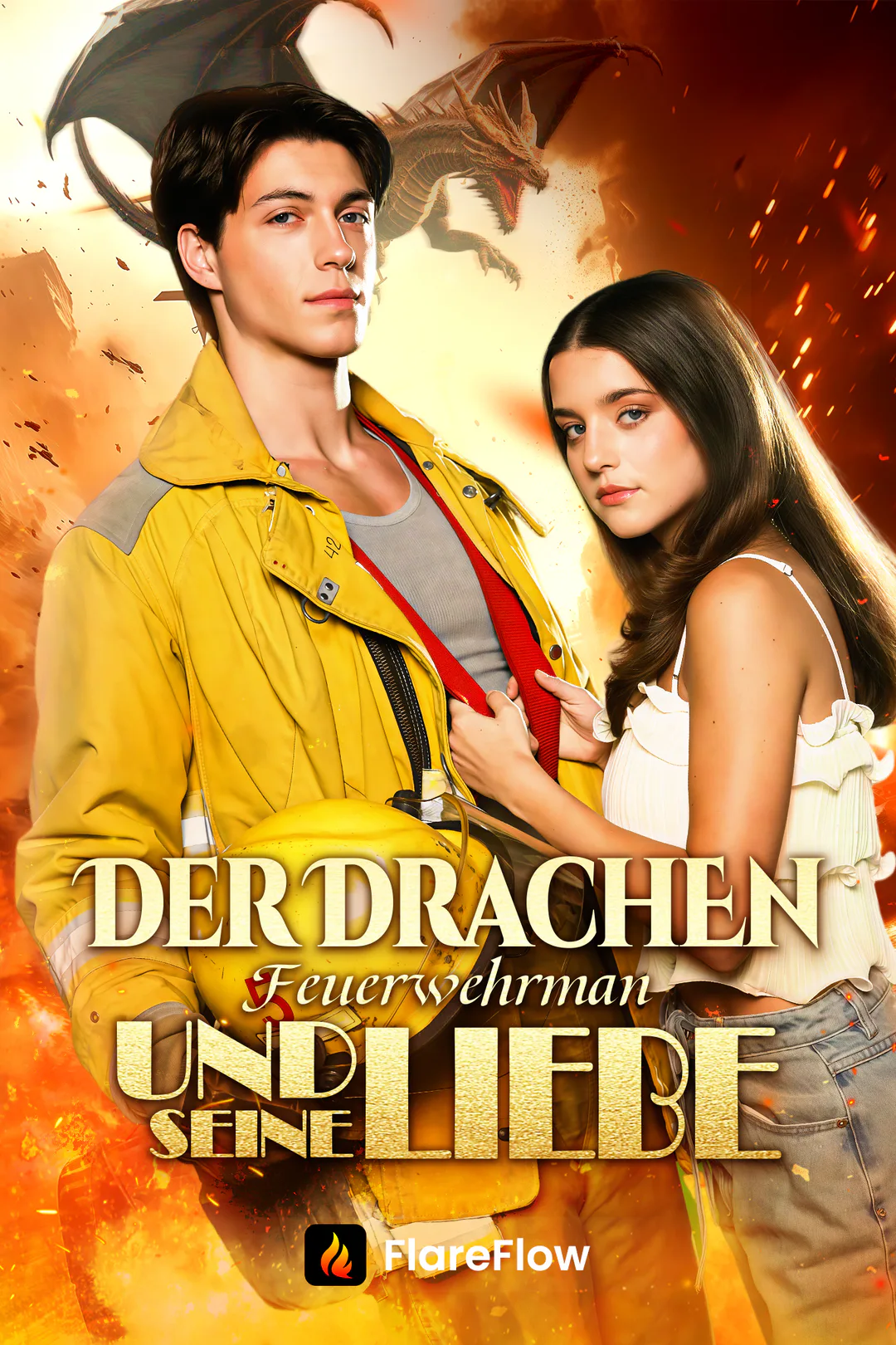 Poster von Der Drachen-Feuerwehrman und seine Liebe