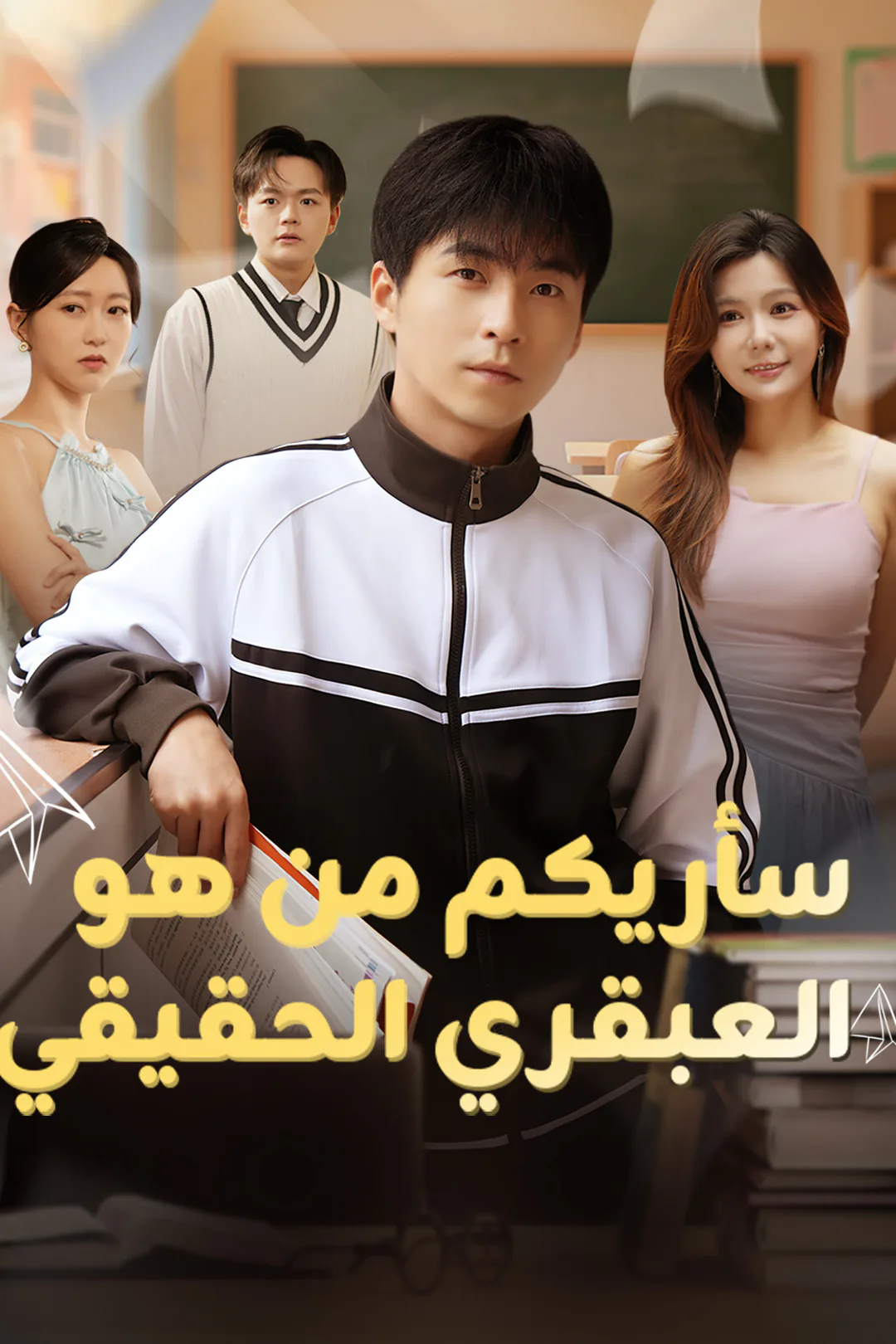 ملصق مسلسل «سأريكم من هو العبقري الحقيقي»