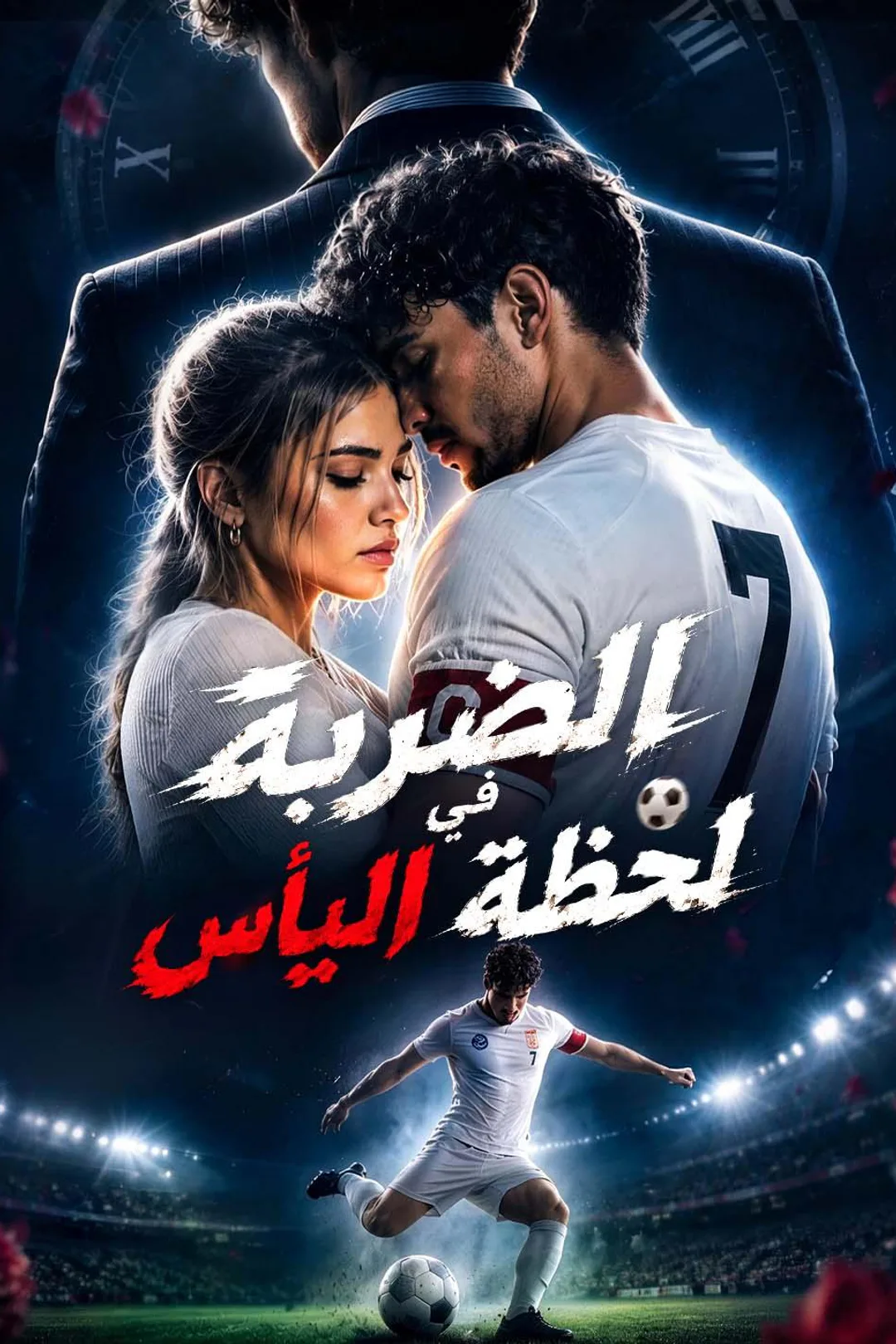ملصق مسلسل «الضربة في لحظة اليأس»