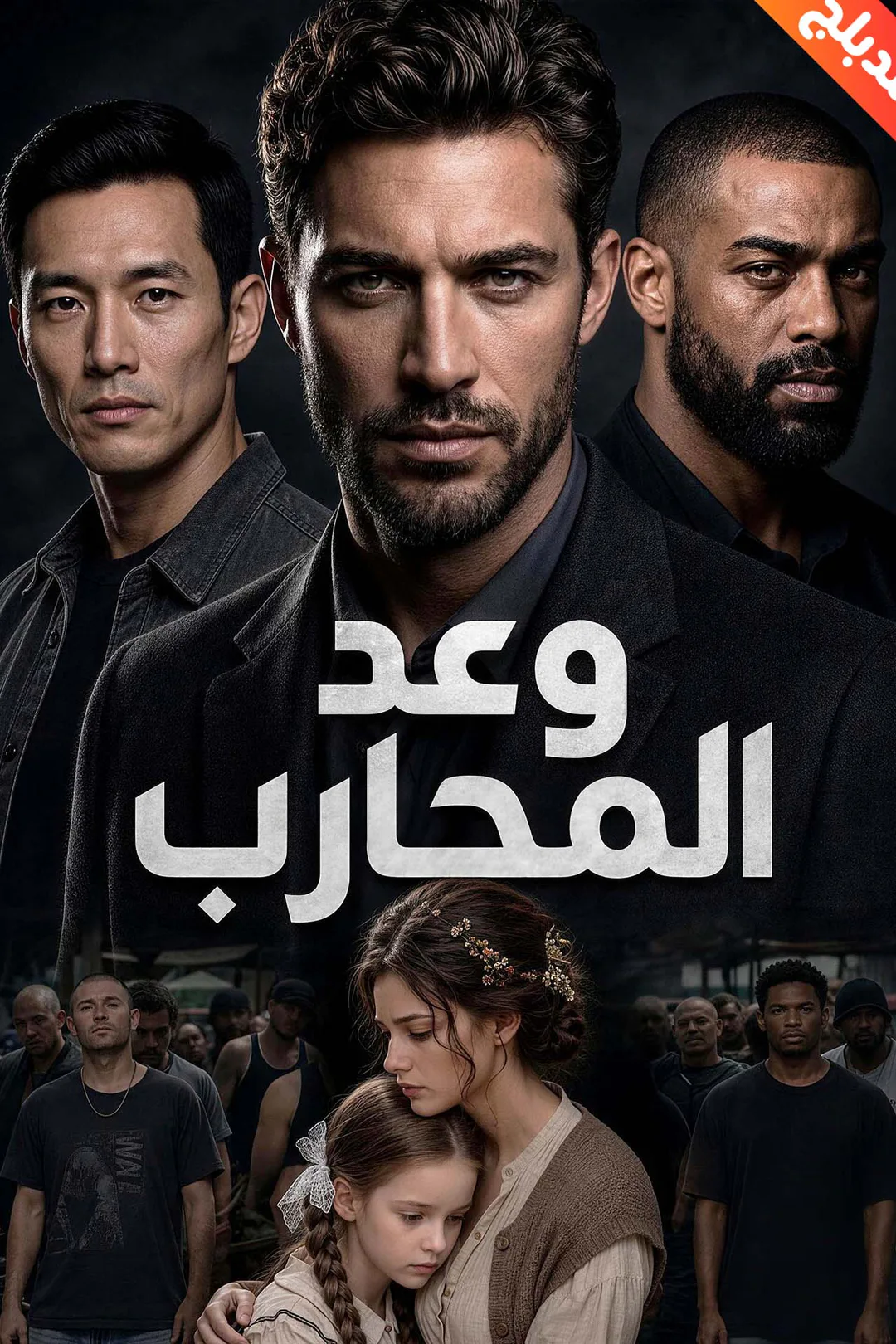 ملصق مسلسل «المدبلج-وعد المحارب»