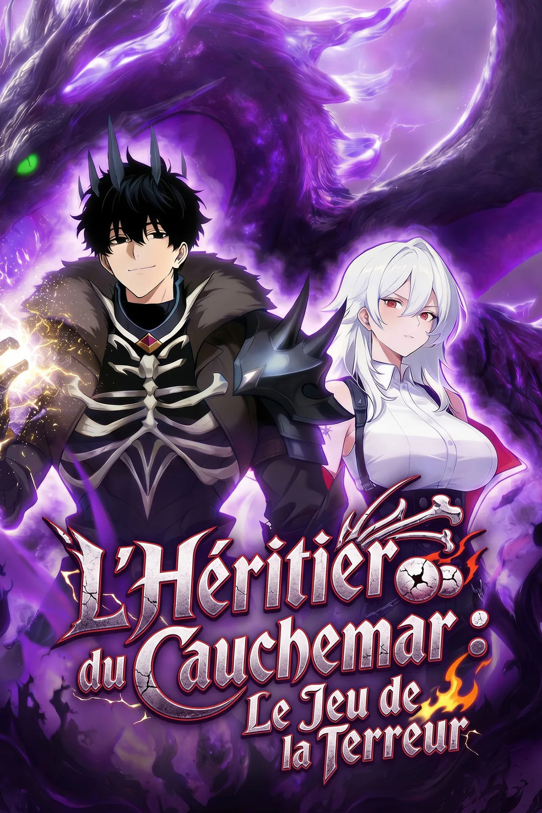 Affiche de L'Héritier du Cauchemar : Le Jeu de la Terreur