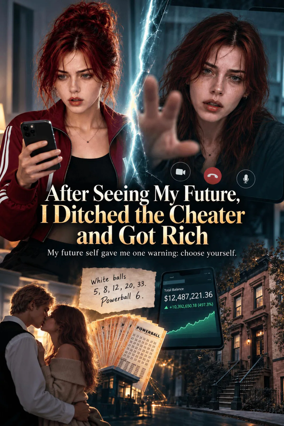 After Seeing My Future, I Ditched the Cheater and Got Rich poster