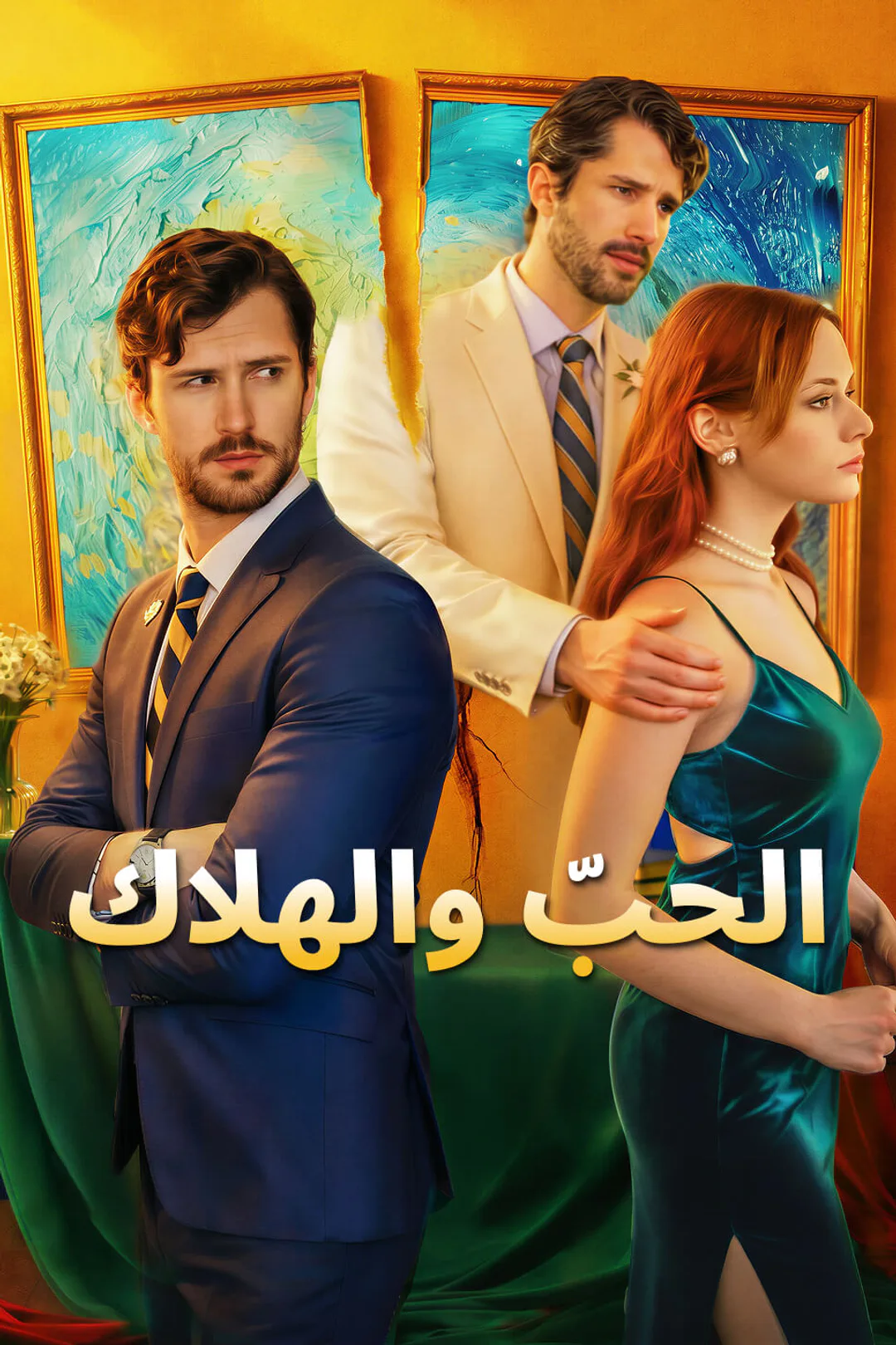 ملصق مسلسل «الحبّ والهلاك»
