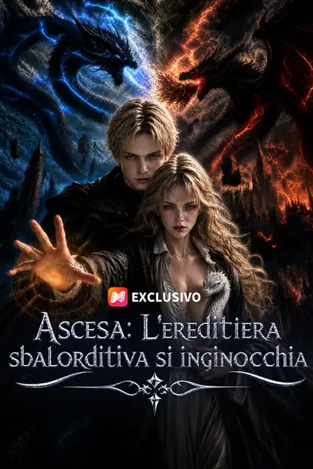 Locandina di Ascesa: L'ereditiera sbalorditiva si inginocchia