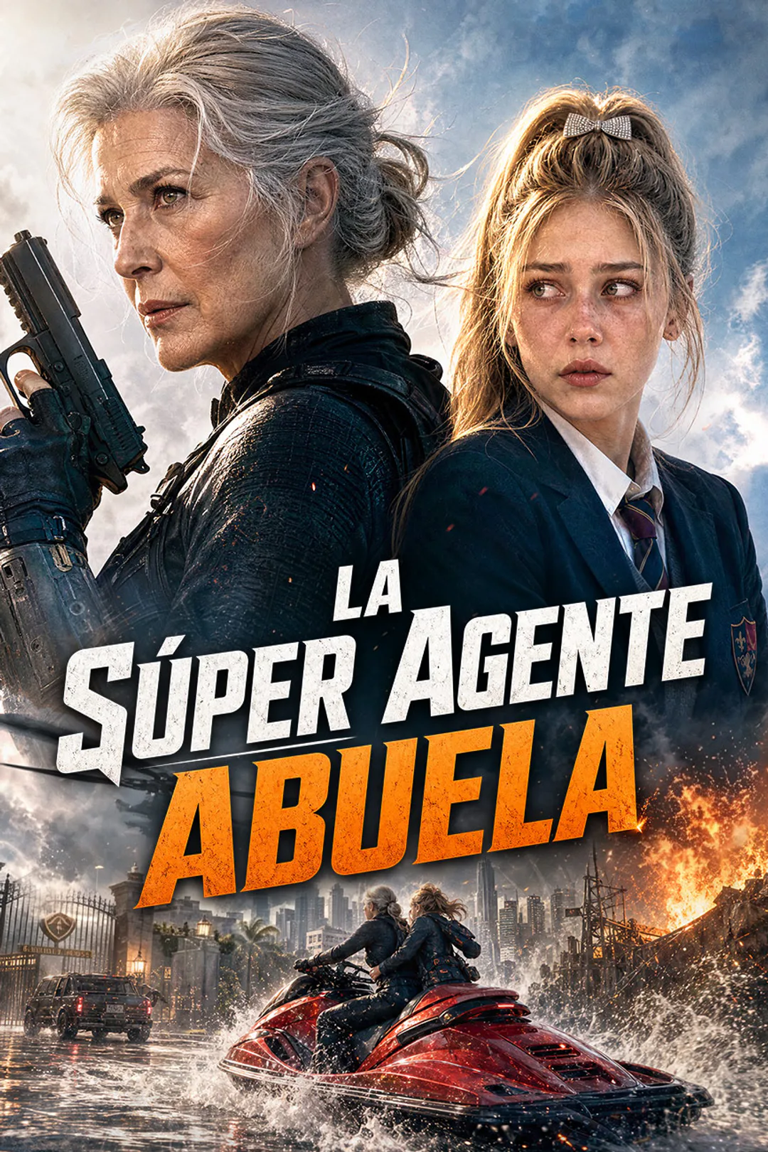 Póster de La súper agente abuela