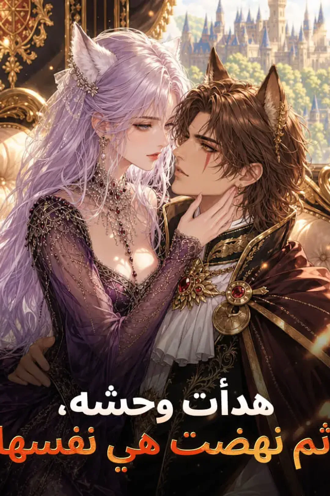 ملصق مسلسل «‫هدأت وحشه، ثم نهضت هي نفسها‬»