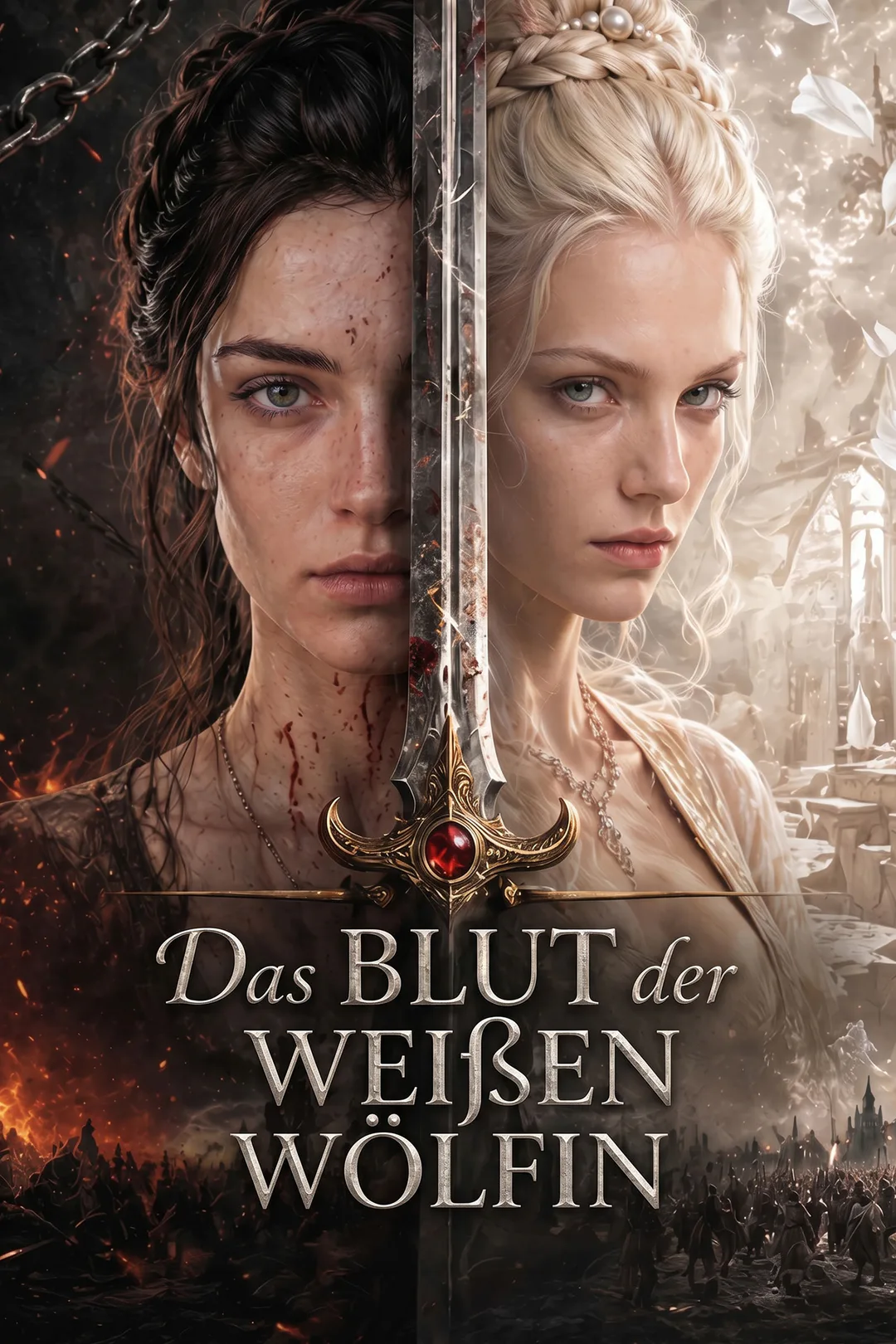Poster von Das Blut der weißen Wölfin