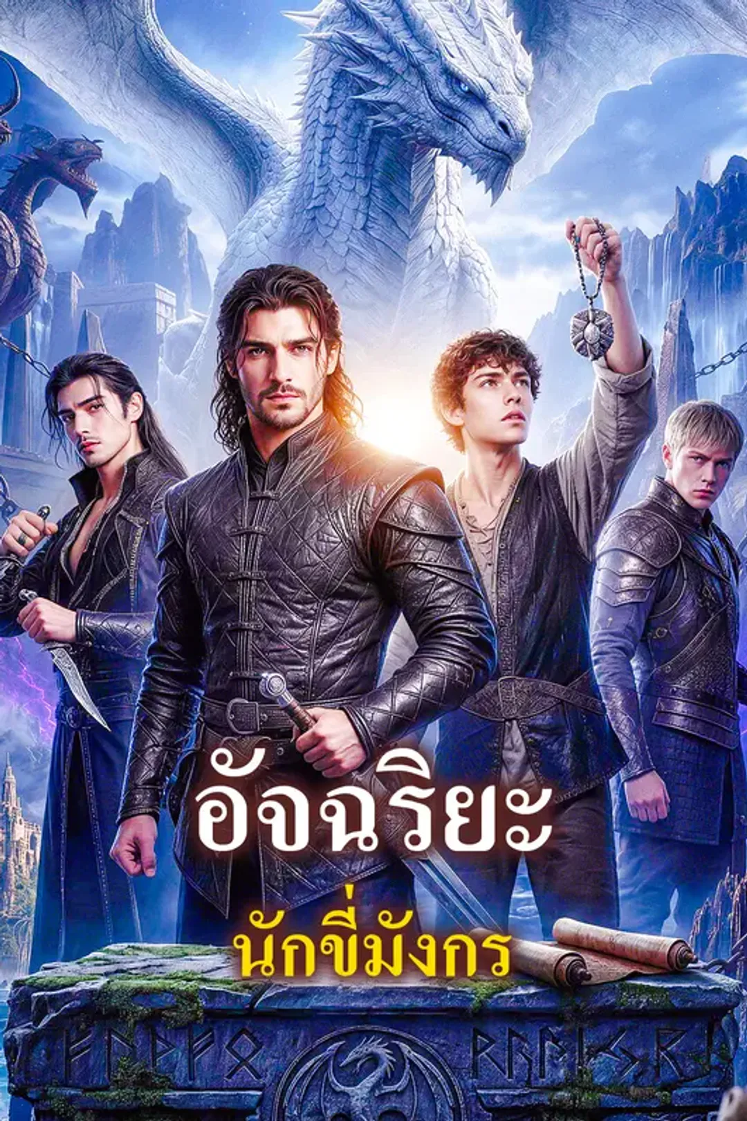 โปสเตอร์ อัจฉริยะ นักขี่มังกร