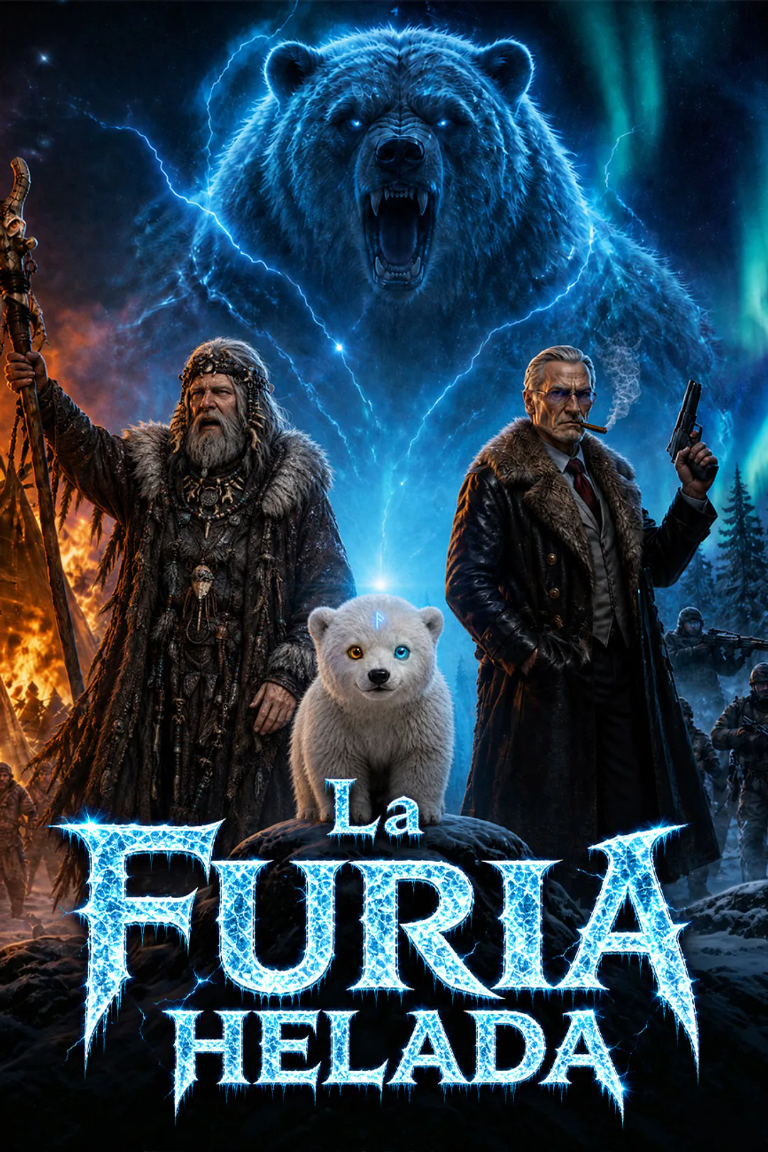 Póster de La furia helada
