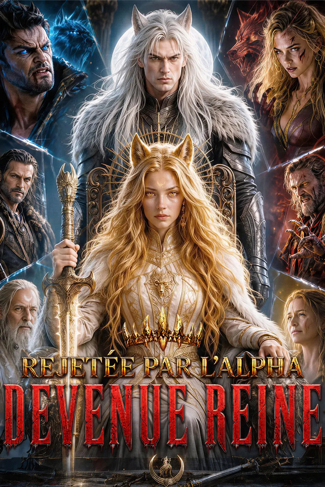 Affiche de Rejetée par l'Alpha, devenue Reine