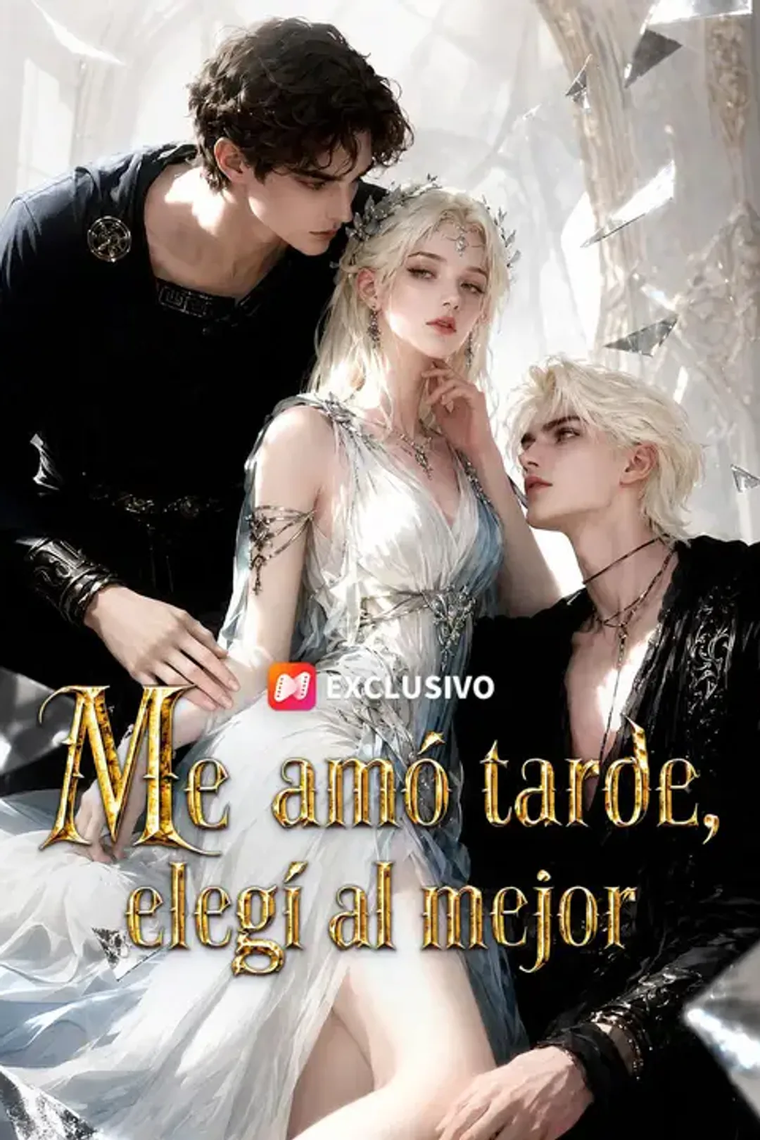 Póster de Me amó tarde, elegí al mejor